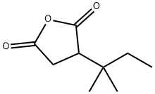 3-(1,1-Dimethylpropyl)tetrahydro-2,5-furandione Structure