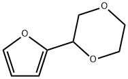 2-(2-Furanyl)-1,4-dioxane Structure