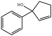 1-Phenyl-2-cyclopenten-1-ol Structure