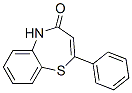 2-Phenyl-1,5-benzothiazepin-4(5H)-one Struktur