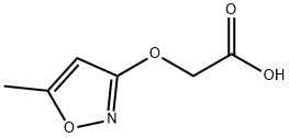 Acetic acid, [(5-methyl-3-isoxazolyl)oxy]- (9CI) Structure