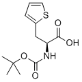 Boc-3-(2-thienyl)-L-alanine Struktur