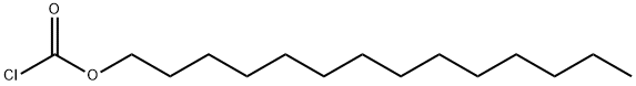 氯甲酸十四烷基酯,56677-60-2,结构式