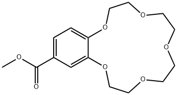 2,3-(4-METHOXYCARBONYLBENZO)-1,4,7,10,13-PENTAOXACYCLOPENTADEC-2-ENE|4'-甲氧羰基苯并-15-冠-5-醚