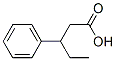 3-PHENYLPENTANOIC ACID Structure