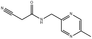 Acetamide, 2-cyano-N-[(5-methylpyrazinyl)methyl]- (9CI) Struktur