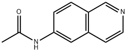 N-(6-isoquinolinyl)acetamide Structure
