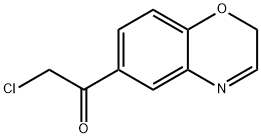 Ethanone, 1-(2H-1,4-benzoxazin-6-yl)-2-chloro- (9CI),566947-91-9,结构式