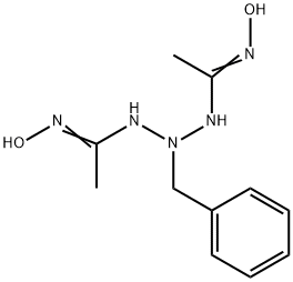 1,3-Bis[1-(hydroxyimino)ethyl]-2-(phenylmethyl)triazane,56700-85-7,结构式