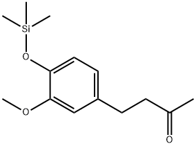 4-[3-Methoxy-4-[(trimethylsilyl)oxy]phenyl]-2-butanone Structure