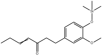 56700-89-1 1-[3-Methoxy-4-[(trimethylsilyl)oxy]phenyl]-4-hepten-3-one
