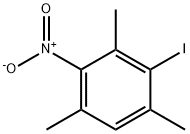2-Iodo-1,3,5-trimethyl-4-nitrobenzene Struktur