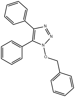 56701-36-1 4,5-Diphenyl-1-(phenylmethoxy)-1H-1,2,3-triazole