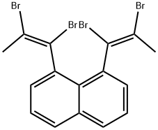 1,8-Bis[(Z)-1,2-dibromo-1-propenyl]naphthalene|