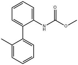 [2'-Methyl(1,1'-biphenyl)-2-yl]carbamic acid methyl ester,56701-43-0,结构式