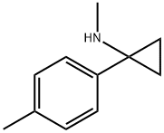 N-Methyl-1-(4-methylphenyl)cyclopropanamine Struktur