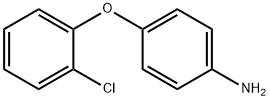 4-(2-氯苯氧基)苯胺, 56705-85-2, 结构式