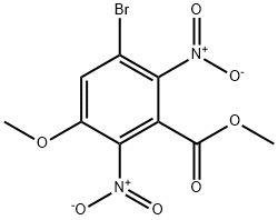3-BROMO-5-METHOXY-2,6-DINITRO-BENZOIC ACID METHYL ESTER