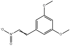 1,3-二甲氧基-5-(2-硝基乙烯基)苯 结构式