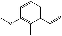 3-メトキシ-2-メチルベンズアルデヒド 化学構造式