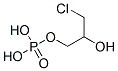 1,2-Propanediol, 3-chloro-, phosphate Structure