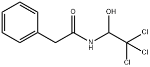 2-phenyl-N-(2,2,2-trichloro-1-hydroxy-ethyl)acetamide,56737-19-0,结构式