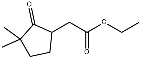 Cyclopentaneacetic acid, 3,3-dimethyl-2-oxo-, ethyl ester (9CI)|