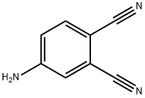 4-アミノフタロニトリル 化学構造式