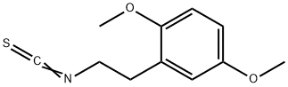 2,5-DIMETHOXYPHENETHYL ISOTHIOCYANATE Structure