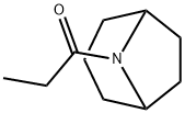 8-(1-Oxopropyl)-8-azabicyclo[3.2.1]octane,56771-94-9,结构式