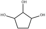 cyclopentane-1,2,3-triol Struktur