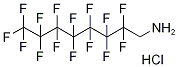 2,2,3,3,4,4,5,5,6,6,7,7,8,8,8-Pentadecafluorooctylamine hydrochloride,5678-75-1,结构式