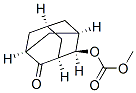 Carbonic acid, methyl 4-oxotricyclo[3.3.1.1(3,7)]dec-2-yl ester, (1alp ha,2alpha,3beta,5alpha,7beta)-,56781-95-4,结构式