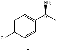 (S)-(-)-1-(4-氯苯基)乙胺盐酸盐, 56782-68-4, 结构式