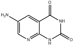 6-AMINOPYRIDO[2,3-D]PYRIMIDINE-2,4(1H,3H)-DIONE 结构式