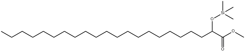 2-(Trimethylsilyloxy)docosanoic acid methyl ester Structure
