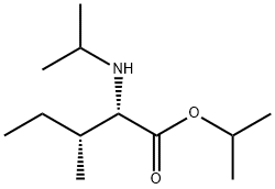 N-(1-Methylethyl)-L-alloisoleucine 1-methylethyl ester,56784-32-8,结构式