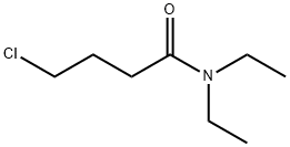 4-氯-N,N-二乙基丁酰胺 结构式