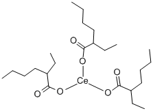 CERIUM(III) 2-ETHYLHEXANOATE Struktur