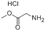 Glycine methyl ester hydrochloride Struktur