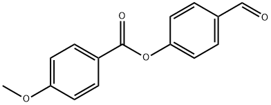 4-甲酰苯基4-甲氧基苯甲酸酯, 56800-26-1, 结构式