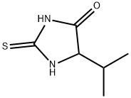 5-Isopropyl-2-thioxo-4-imidazolidinone, 56805-20-0, 结构式
