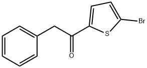 1-(5-broMothiophen-2-yl)-2-phenylethanone Structure