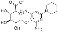 葡糖苷酸米诺地尔, 56828-40-1, 结构式