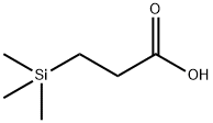 3-(TRIMETHYLSILYL) PROPIONIC ACID Structure