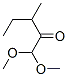 2-Pentanone, 1,1-dimethoxy-3-methyl-,56830-14-9,结构式