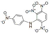 2,3,6-Trinitro-N-(4-nitrophenyl)benzenamine Structure
