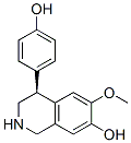 (S)-1,2,3,4-Tetrahydro-4-(4-hydroxyphenyl)-6-methoxy-7-isoquinolinol Structure