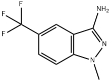 1-METHYL-5-(TRIFLUOROMETHYL)-1H-INDAZOL-3-AMINE price.