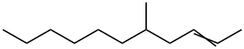 5-Methyl-2-undecene Structure